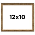 thumbnail image 2 of 12x10 Distressed/Aged Black Complete Wood Picture Frame with UV Acrylic, Foam Board Backing, & Hardware, 2 of 8