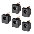 thumbnail image 1 of 5 piezas Conector hembra de 5.5mmx2.1mm DC-015 3Pin, 1 of 4