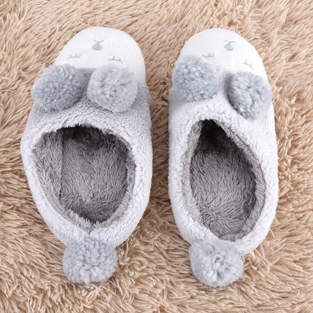 

Agatige Slippers For Women Winter Warm Casual Shoes Cute Cartoon Soft Indoor Home Wear Slippers For Women