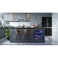 thumbnail image 6 of KoolMore 23.4 in. Stainless Steel, Glass-Door Built-In Refrigerator and Beverage Cooler, 5 Cu. ft., 6 of 13