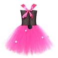 thumbnail image 3 of HAWEE Easter Rabbit Dress for Girls Pink Sleeveless Bunny Tutu Tulle Dress Rabbit Costume 5 PCS Kids Birthday Fancy Dress Up, 3 of 6