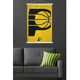 thumbnail image 5 of NBA Indiana Pacers - Logo 25 Wall Poster with Magnetic Frame, 22.375" x 34", 5 of 5