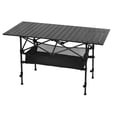thumbnail image 1 of Ax Gear Table de Camping Pliante Portable Hauteur Réglable Aluminium Sac de Transport pour Pique-Nique, 1 of 9