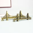 thumbnail image 2 of Maqueta del puente Golden Gate de San Francisco, artesanía en metal, souvenirs turísticos americanos decorativos, 2 of 6