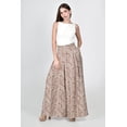 thumbnail image 1 of Pantalon tipo palazzo Roman Fashion /Juvenil, 2632 (Beige tribal) cafe M, 1 of 4
