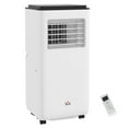 thumbnail image 3 of HOMCOM 10,000 BTU 440 Sq Ft room Portable Air Conditioner, White, 3 of 10