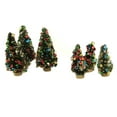 thumbnail image 2 of Christmas Mini Bottle Brush Trees Sisal Sequins St/6 Sn7520, 2 of 3