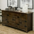 thumbnail image 3 of Yosemite Home Decor Hudson Large Wood Cabinet in Dark Antique Bronze, 3 of 7