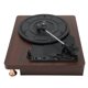 thumbnail image 1 of Tocadiscos De Vinilo Vintage, Tocadiscos De 3 Velocidades Con De Sonido, Aspecto Elegante Para Decoración De Entretenimiento, 1 of 7