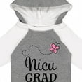 thumbnail image 4 of Inktastic Nicu Graduate Baby Girl Girls Long Sleeve Baby Bodysuit, 4 of 5