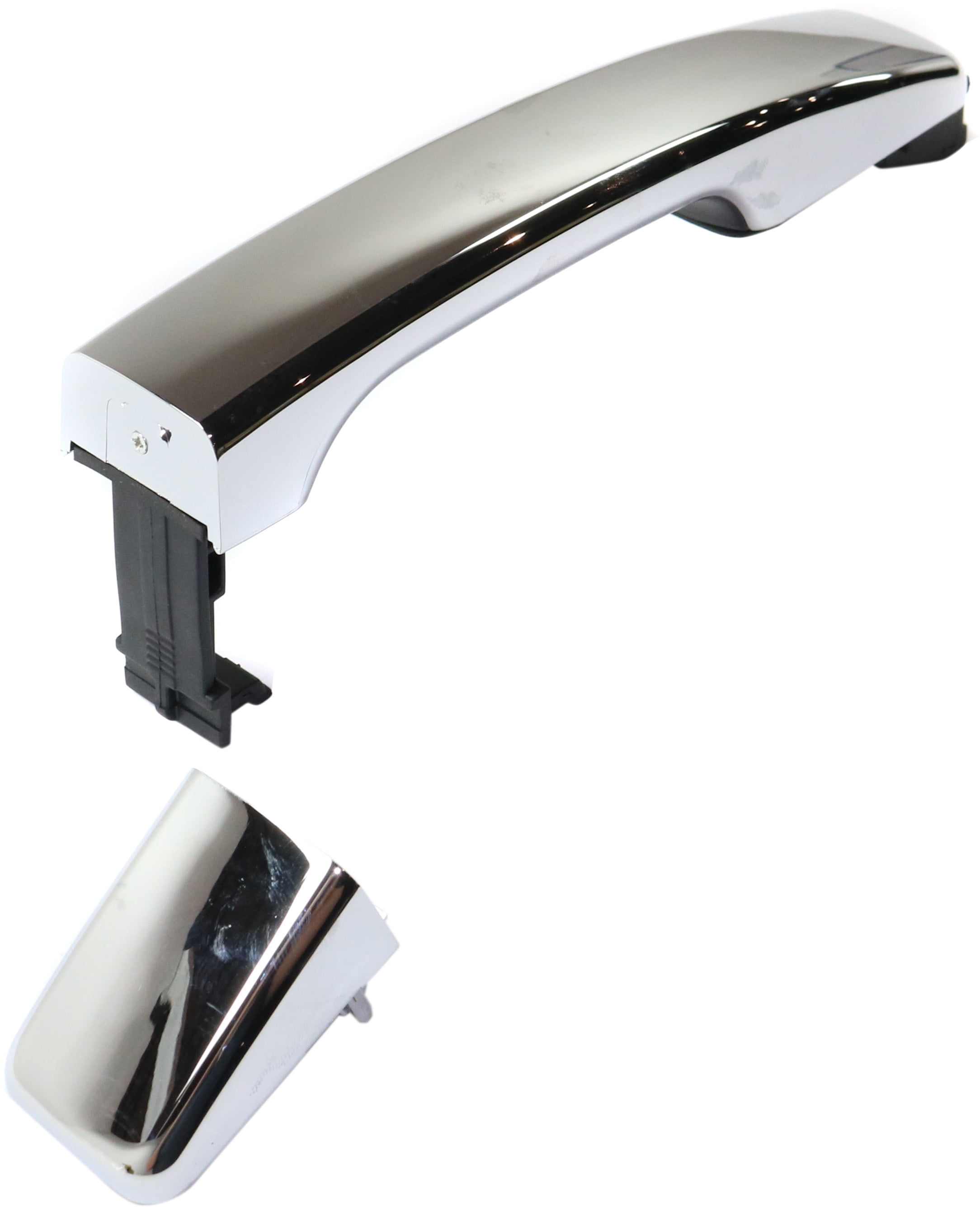 Replacement RK49150002 Exterior Door Handle Compatible with 2014-2019 Kia Soul Rear, Left Driver Chrome