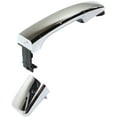 thumbnail image 2 of Exterior Door Handle Compatible with 2014-2022 Kia Soul Rear, Driver Side Chrome, 2 of 3