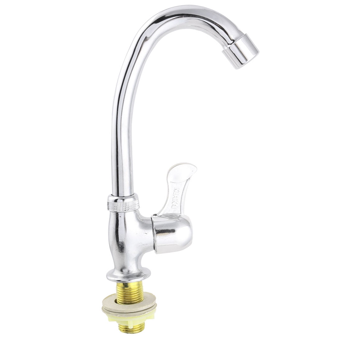 Kitchen Bathroom Metal Filter Nozzle Wash Sink Faucet Water Tap Silver