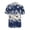 Butterfly Design, variant on Loose Fit Men's Short Sleeve Top, Sweat Releasing Comfortable Men's Short Sleeve Button Down Shirt for Travel Outdoor, Eagle American Flag