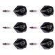 thumbnail image 1 of 6 Piezas s De Dardo De Forma Estándar + 6 Punta De Flecha Para Dardos, Juego Recreativo Individual Para Adultos Negro Baoblaze Dart Shafts con Vuelos, 1 of 8