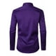 thumbnail image 3 of Camisas De Vestir Formales Sin Arrugas De Manga Larga Para H, 3 of 7