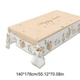 thumbnail image 3 of Wooowa All-Season Waterproof Table Cover with Cute Patterns, for Bunny Egg and Floral Prints and Easter Table Decor, 3 of 6