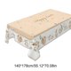 thumbnail image 2 of Cubierta de Mesa de Comedor Al Aire Libre 140x178cm Impermeable de Toda la Temporada, Lindo Huevo de Pascua de Conejo Poliéster de Impresión Floral para Picnic, Fiesta E Interior, 2 of 6