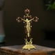 thumbnail image 5 of Estatuil de crucifijo religioso, estatua de Cruz de Jesucristo, tesanía, adorno , pa el , oficina, iglesia, Rojo Sunnimix estatuilla de crucifijo, 5 of 8