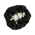 thumbnail image 2 of CYC Satin Sleep Cap Adjustable Double Sleep Bonnet Bonnet Cap For Sleep, 2 of 5