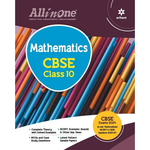 All In One Class 10th Mathematics for CBSE Exam 2024, (Paperback)