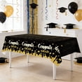thumbnail image 2 of Graduation Tablecloth Plastic Table Cover For Party Decorations Class Of 2026 Ceremony Supplies 108X54 Inch, 2 of 6