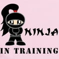 thumbnail image 2 of CafePress - Girl Ninja In Training Infant Bodysuit - Baby Light Bodysuit, Size Newborn - 24 Months, 2 of 4