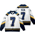 thumbnail image 4 of SZA Jersey SOS Album Merch Women/Men Casual Sweatshirt Cosplay Baseball Uniform, 4 of 5