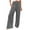 Grey #815, variant on Bovemsi Casual Pants for Women Summer High Waisted Cotton Linen Palazzo Wide Leg Long Pant Trousers With Pocket Beach Trousers