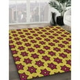thumbnail image 3 of Ahgly Company Machine Washable Indoor Rectangle Transitional Brown Red Area Rugs, 4' x 6', 3 of 7