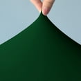 thumbnail image 5 of Gowinex Hunter Green 8' ft. Spandex Table Skirt 96Lx30Wx30H Rectangular Fitted Stretch Tablecloth, 5 of 6