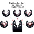 thumbnail image 4 of Juego de 10 hojas de sierra oscilante para metal, hojas de sierra asta, hojas universales, 93 x 34 x 34 mm. JAMW Sencillez, 4 of 5