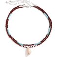 thumbnail image 3 of HAHDAXIA Collier Coquillage pour Femmes Été Collier Surfeur Collier Ras du Cou Superposé Collier Tortue Boho Pendentif Étoile de Mer Cadeaux, 3 of 6