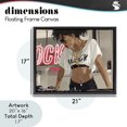 thumbnail image 4 of Stupell Industries Contemporary Rock Neon DJ Music Black Floating Frame Canvas Art, 21 x 17, by Franklyn Gregory, 4 of 8