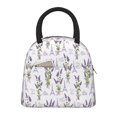 thumbnail image 1 of Easygdp Lavender Flowers Bolsa de Almuerzo Insulada Grande, Forro de Aluminio, Diseño Espacioso, a Prueba de Fugas, Ideal para Trabajo, Picnics, Viajes y Actividades al Aire Libre, 1 of 6