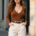 thumbnail image 3 of WHIPPY Women Leather Belt for Jeans Dresses Ladies Suede Leather Belts, 3 of 8
