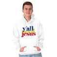 thumbnail image 5 of Funny Christian Y'all Need Jesus Hoodie Sweatshirt Women Men Brisco Brands S, 5 of 6