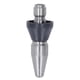 thumbnail image 1 of Pressure Washer Turbo Nozzle Pointed 5000PSI Mini Compact Stainless Steel Turbo Nozzle for Replacement Large Head Rear 3 Holes 3/8in NPT, 1 of 5