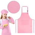 thumbnail image 2 of WWW Clearance Sale Apron Sleeve Adjustable Child With 2 Pockets For Kitchen Cooking Baking And Painting. Convenient And Comfortable Cooking Baking And Painting Tool With Child Apron, 2 of 8