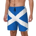thumbnail image 5 of Mens Scottish Flag 2 in 1 Quick Dry Swim Trunks with Compression Liner Beach Shorts, 5 of 6