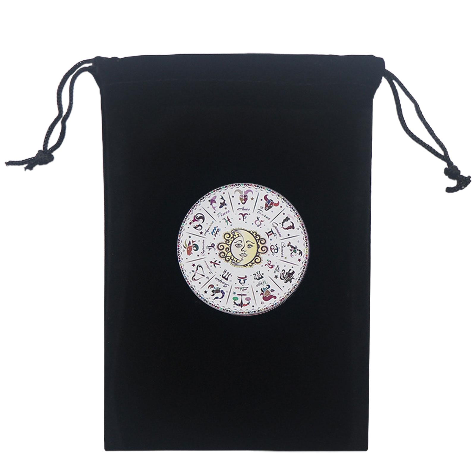 Tarot Card Bag 4.7x6.9 Inch Jewelry Pouch Drawstring Gift Bags