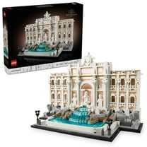 LEGO Architecture Trevi Fountain Building Set - Collectible 3D Puzzle of Italian Landmark Model for Display - DIY Arts and Craft for Adults - Gift for Wedding - 21062