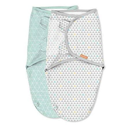 SwaddleMe Original Swaddle - Size Large  3-6 Months  2-Pack (Peaks & Points)