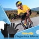 thumbnail image 5 of Eigraketly 1 par de guantes de ciclismo para hombres y mujeres, mitones portátiles para exteriores para bicicletas, mitones deportivos de nailon para Ciclismo Negro Tipo 1 Eigraketly  BFH000222-00, 5 of 6