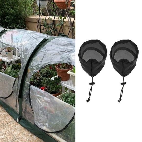 Duct Filter Vent Covers, Fine Mesh Design Plant Grow Tent Vent Mesh Cover Waterproof Oxford Cloth Grow Tents Vent Cover for Plant Growth Tent Ventilation Cover