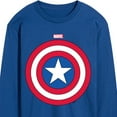 thumbnail image 3 of Marvel Captain America - Logo Shield - Men's Long Sleeve Graphic Tee, 3 of 5