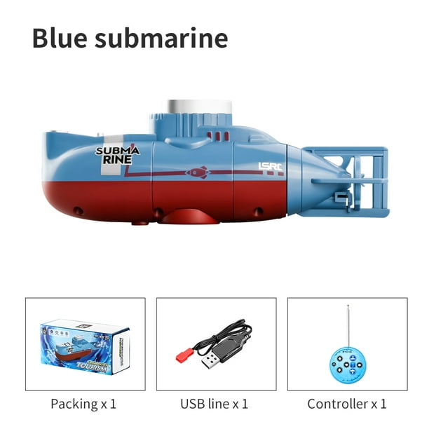 Universal - Vitesse radio télécommande sous-marin électrique mini  sous-marin RC jouets pour enfants, sous-marin RC