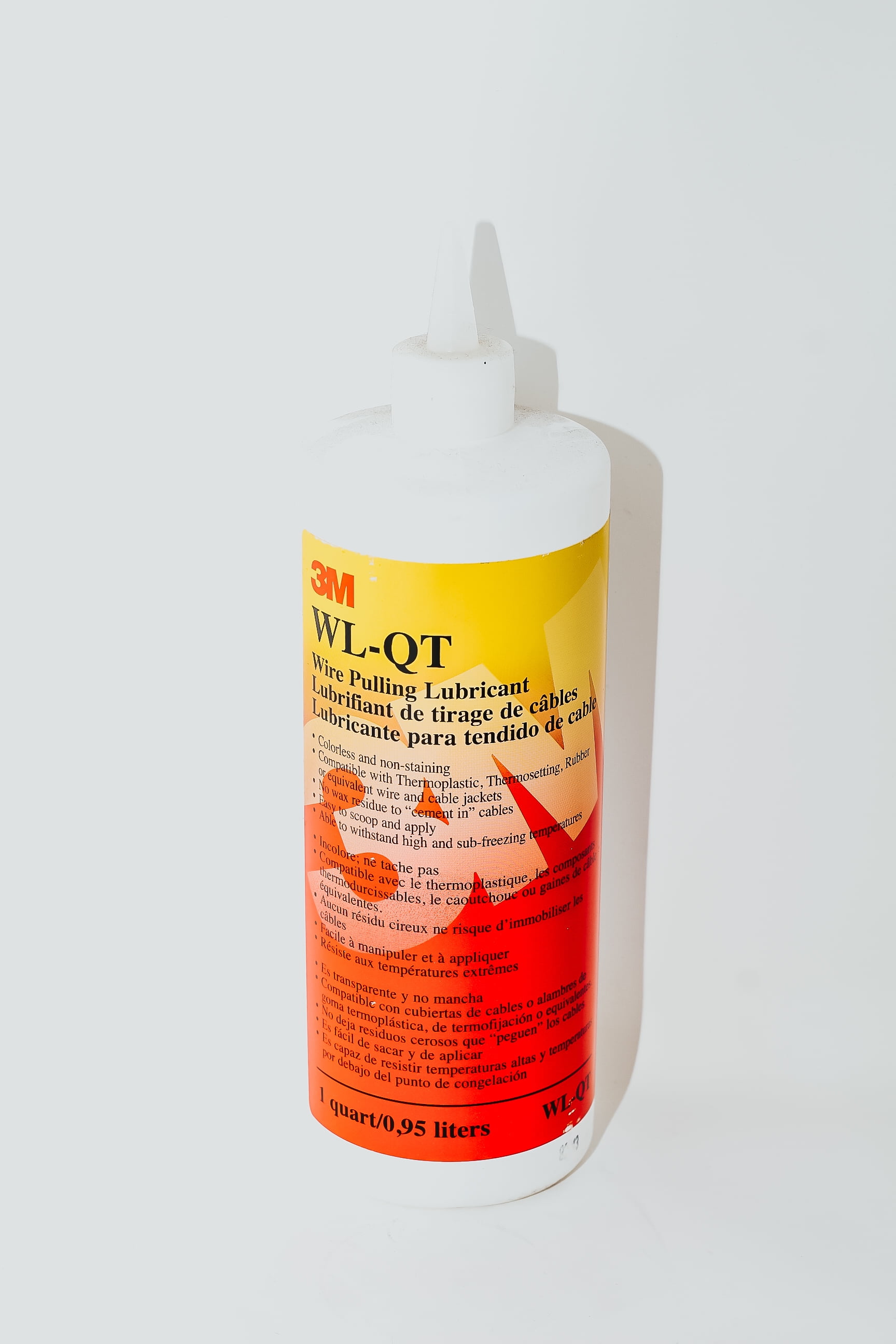 3M Wire Pulling Lubricant Gel WL, 1 Quart (Pack of 1)