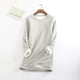 thumbnail image 5 of Ropa interior térmica para mujer, portátil, de Color sólido, reutilizable, lavable, de repuesto, para invierno y otoño, ropa interior cálida Prendas para la parte del cuerpo gris claro XXXXL Minnieouse AP013396-47, 5 of 6