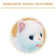 thumbnail image 4 of CSSAD Lunafex Robot Cat, Nicoo - My Realistic Robot Kitten, Nico My Realistic Robot Pet, Electronic Interactive Stuffed Cat - Walking, Barking, Tail Wagging, Lunafex Toby Robot Cat for Kids (White), 4 of 6
